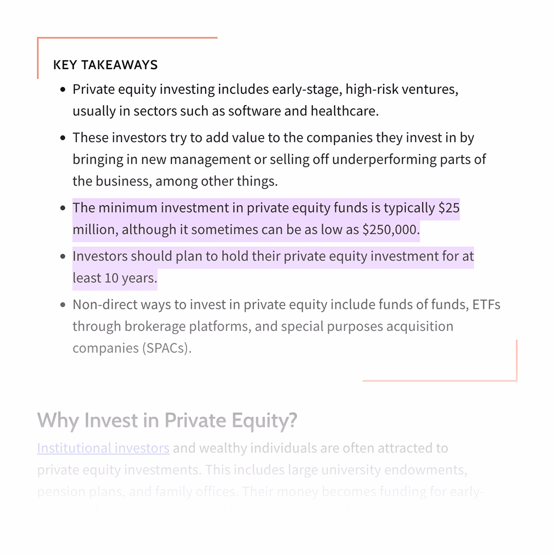The access gap: companies staying private longer, private-market returns versus public