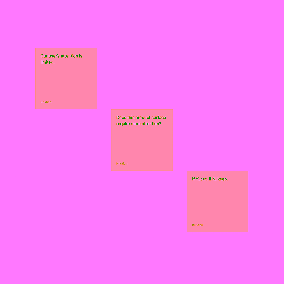 Attention as the binding constraint: what passed and what was cut